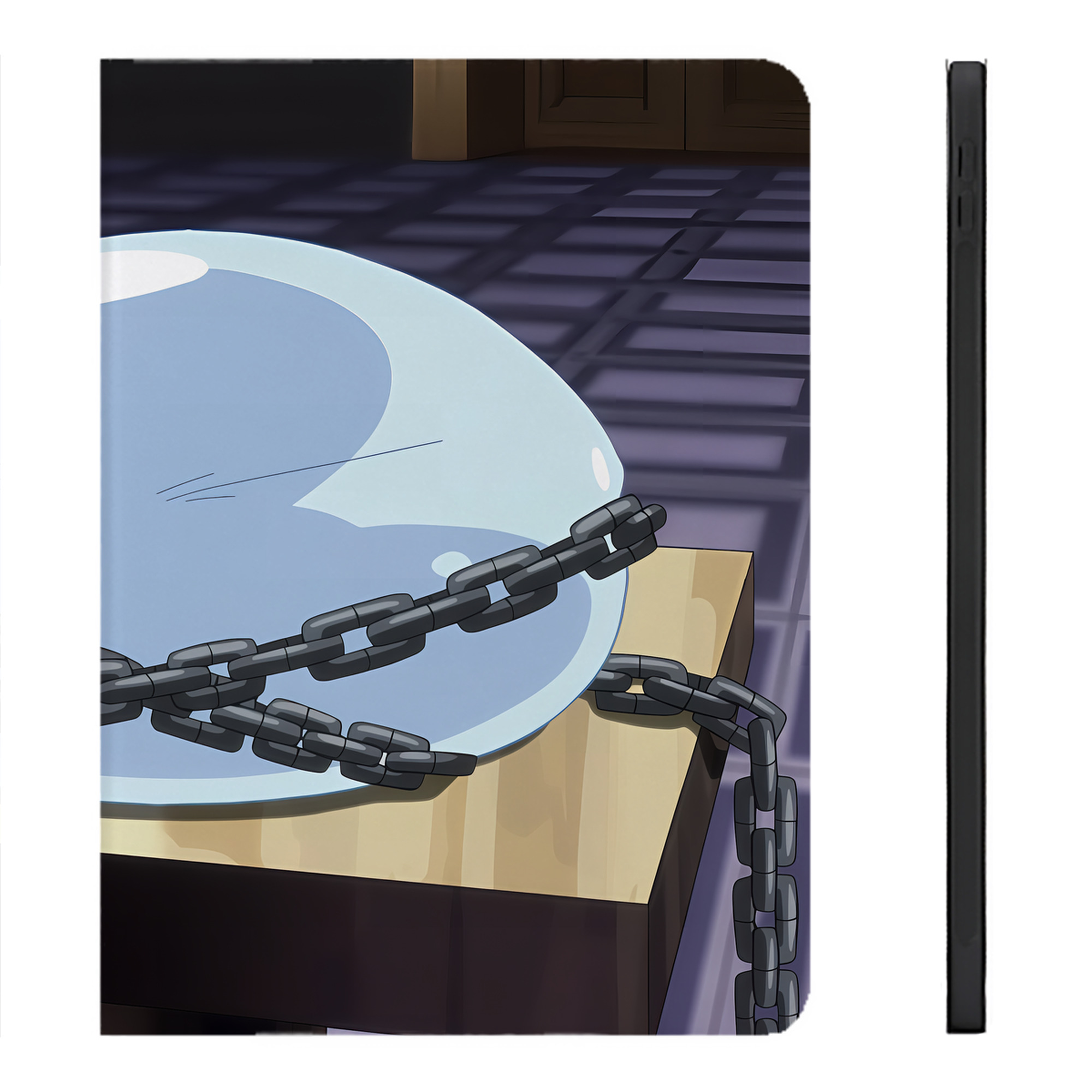 （画像用） 転スラ Regarding Reincarnated to Slime IPadケース ペンホルダー付き ブックスタイルデザイン